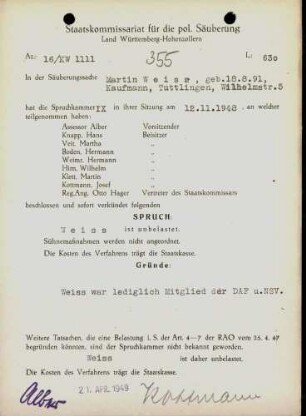Weiss, Martin