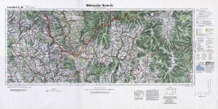 Reichskarte: Einheitsblatt 126 Mittelwalde - Kamnitz