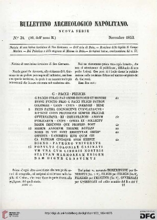 Nr. 34 (Novembre 1853)