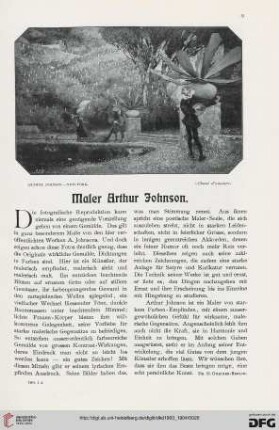 Maler Arthur Johnson
