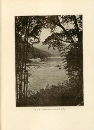 Fig. 3. La Rivière Noire en aval du Mam-Mou