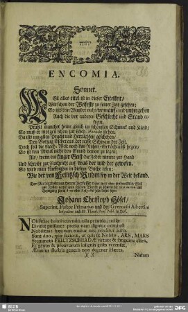 Encomia