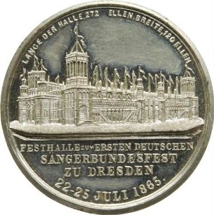 Dresden - 1. Deutsches Sängerbundesfest