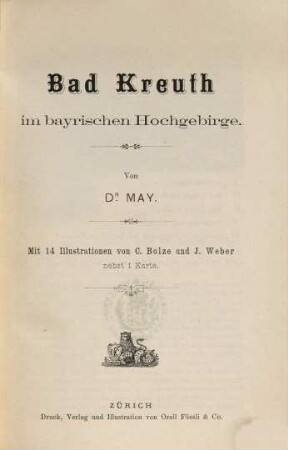 Bad Kreuth im bayrischen Hochgebirge