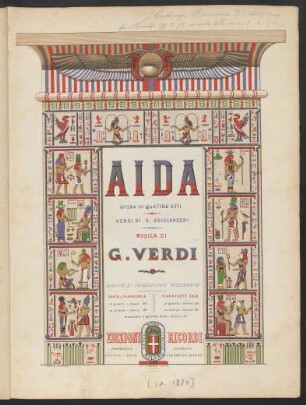 Aida : Opera in quattro atti