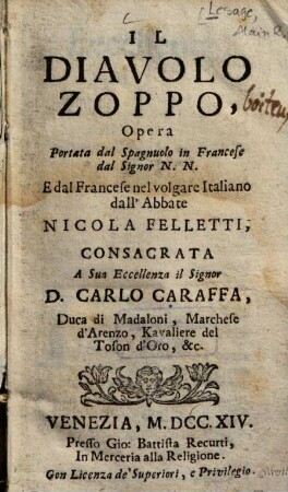 Il diavolo zoppo
