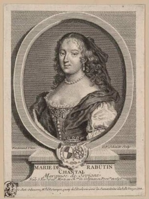 Bildnis Rabutin-Chantal, Marie de, Marquise de Sévigné