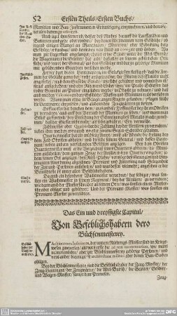 Ein und Dreyssigstes bis Viertzigstes Capitul.
