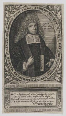 Bildnis des Frideric Ernest Stravs
