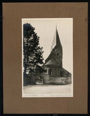 150, Romanische Kirche in Faurndau. (Nr. 3029).