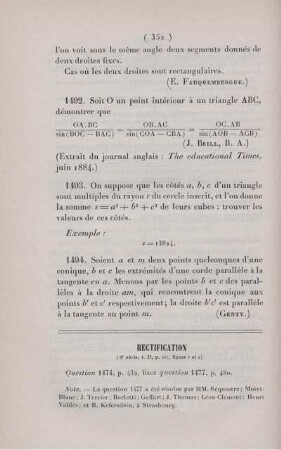 Rectification.