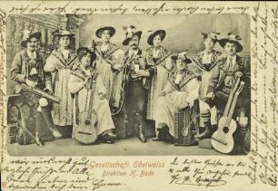 Gesellschaft Edelweiss - Direktion H. Bode