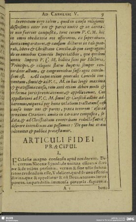 Articuli Fidei Praecipui