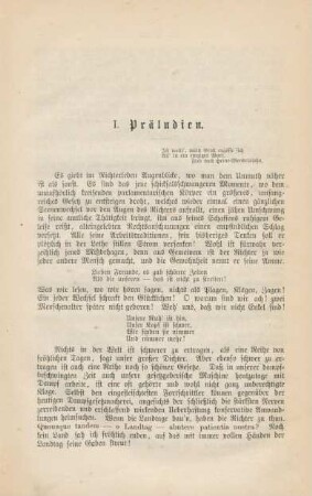 I. Präludien