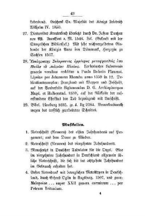 Musikalien