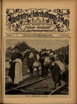 Ausgabe vom Sonntag, den 18. Oktober 1914.