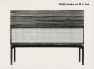 Stereo-Konzertschrank "SO 312" der Grundig-Radio-Werke