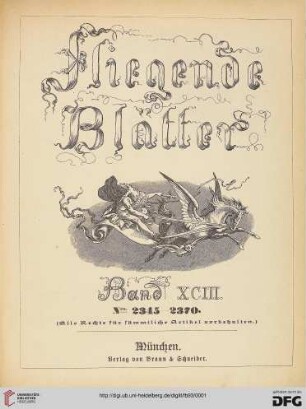 93: Fliegende Blätter