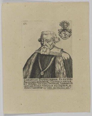Bildnis des Christian Diestelmeier