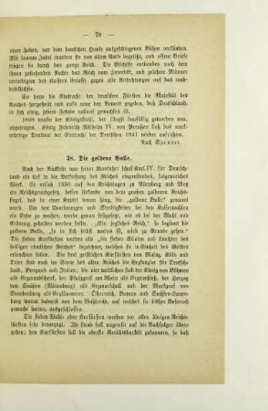 38. Die goldene Bulle
