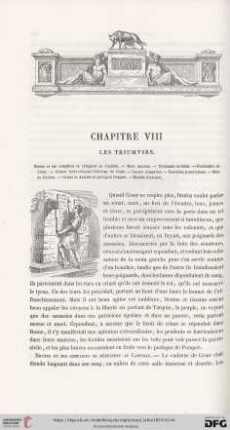 Chapitre VIII: Les Triumvirs