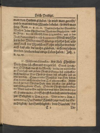 II. Müssen wir bedencken/ wer diese Christen-Perle ihme schaffen und tragen sol.