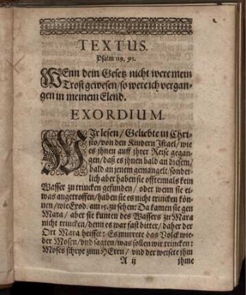 Textus. Psalm 119, 23