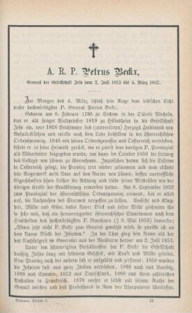 265-266 Nekrolog Petrus Beckx