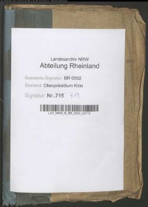 Kranken-Rapporte aus dem Kölner Arresthaus