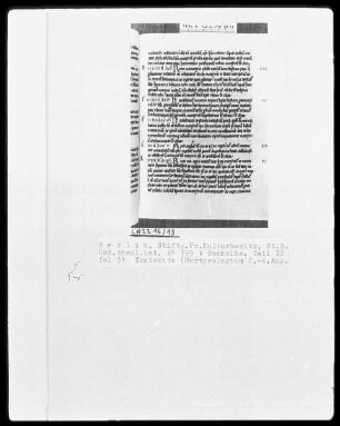 Sammelhandschrift — III, Benediktinerregeln, Folio 51recto-119verso — ---, Folio ---