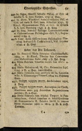 39-71, Über das Alte Testament.