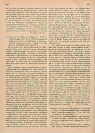 203-204 [Rezension] Geyser, Joseph, Max Schelers Phänomenologie der Religion