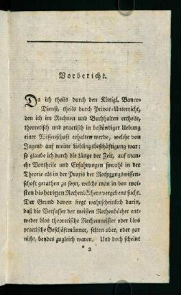III-VIII, Vorbericht