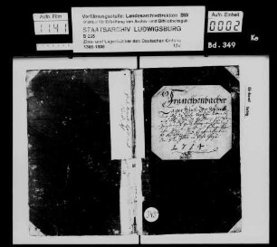Kommende Heilbronn: Lagerbuch zu Frankenbach