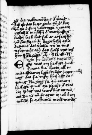 Exempel von vier Tugenden zum Empfang des Abendmahls