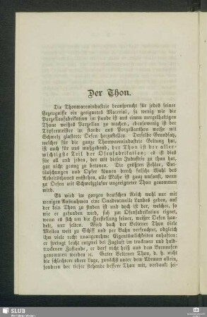 Der Thon
