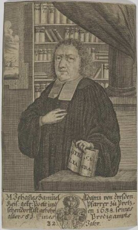 Bildnis des Johanes Samuel Adami