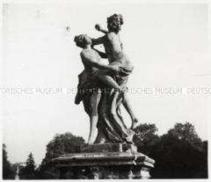 Wien, Schwarzenbergplatz, Bildhauer Lorenzo Mattielli, Figur "Raub der Sabinerinnen"
