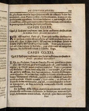 505-513, Casus CCLXX - CCLXXVII