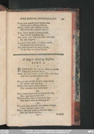 A Song to Creating Wisdom.