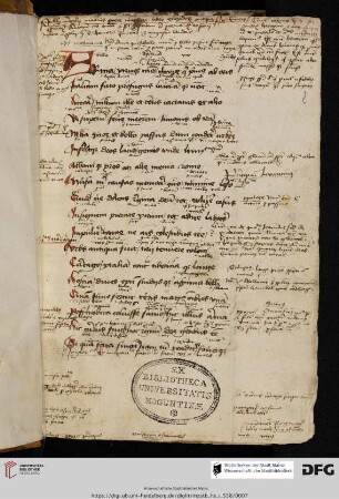 Publius Vergilius Maro, Aeneis, lib I-VI, mit Interlinearkommentar