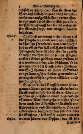 De Praestigiis, [1]. Von den Teuffeln, Zaubrern, Schwartzkünstlern, Teuffels beschwerern, Hexen oder Unholden vnd Gifftbereitern