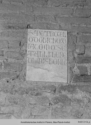 Inschrift