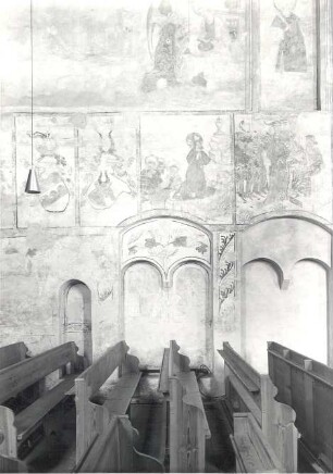 Fresken in der Kirche zu Briesen : Ort: Brjazyna / Briesen. Fresken in der Kirche