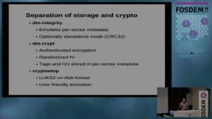 Data integrity protection with cryptsetup tools: what is the Linux dm-integrity module and why we extended dm-crypt to use authenticated encryption