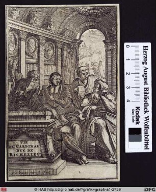 Vie du Cardinal Duc de Richelieu.