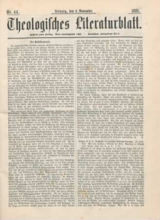 346-347 [Rezension] Vilmar, August Friedrich Christian, Geschichte der deutschen National-Literatur