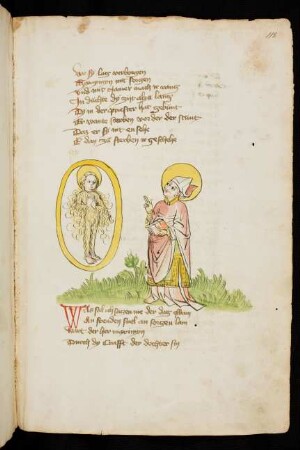 Der hl. Maximinus erblickt die hl. Maria Magdalena