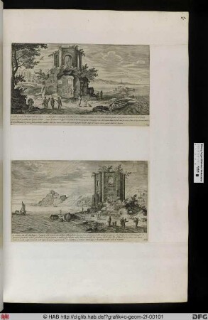 Tempelruine am Wasser