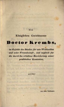 Von den Fisteln im Allgemeinen, insbesondere aber von der Heilung der Dammurinfistel auf operativem Wege : als chrirurgisch-medicinische Inauguralabhandlung verfasst
